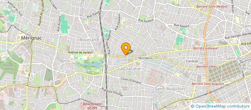 localisation de l'entreprise MADAME AUDREY GRILLET  BORDEAUX