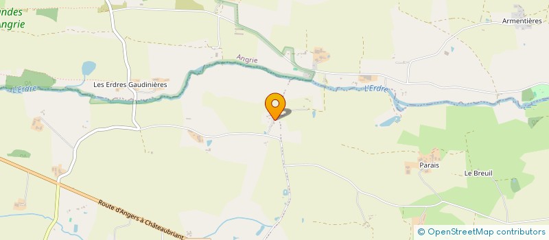 localisation de l'entreprise MADAME AUDREY GROLLIER  VAL D'ERDRE-AUXENCE