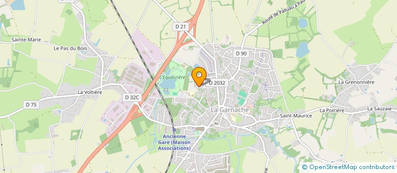 localisation de l'entreprise MADAME AUDREY GRONDIN à CHALLANS