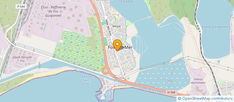 localisation de l'entreprise MADAME AUDREY GROUT  FOS-SUR-MER