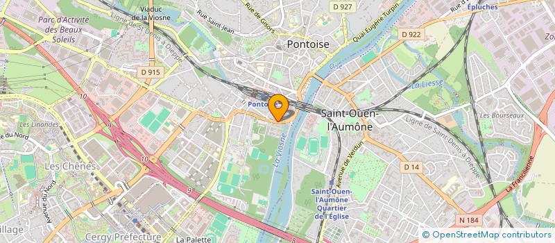 localisation de l'entreprise MADAME AUDREY GRUBER  PONTOISE