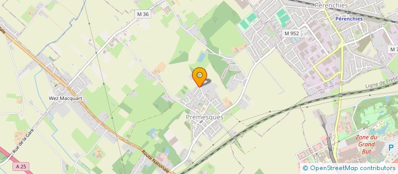 localisation de l'entreprise MADAME AUDREY GRZEGORZEWSKI  PREMESQUES