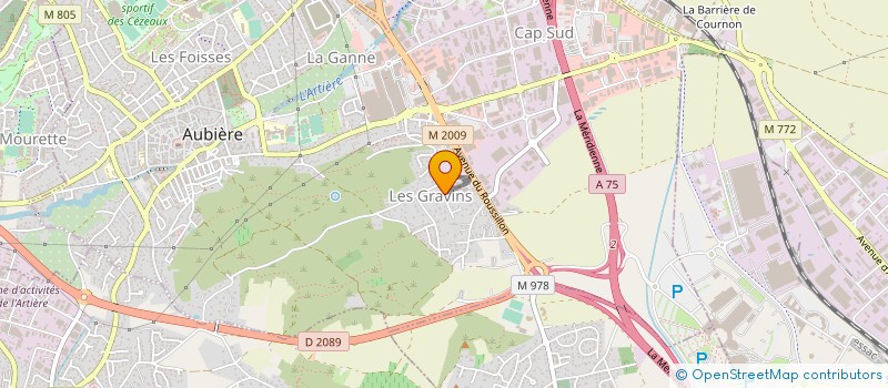 localisation de l'entreprise MADAME AUDREY GUICHARD  AUBIERE