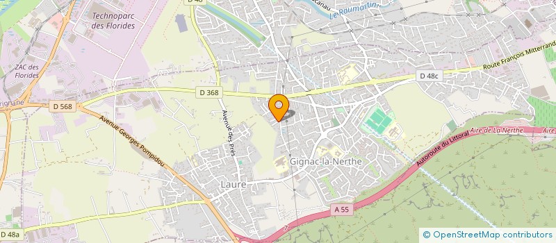 localisation de l'entreprise MADAME AUDREY GUIDICE à GIGNAC-LA-NERTHE