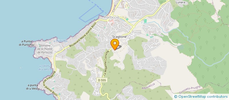 localisation de l'entreprise MADAME AUDREY GUIDICELLI  GROSSETO-PRUGNA