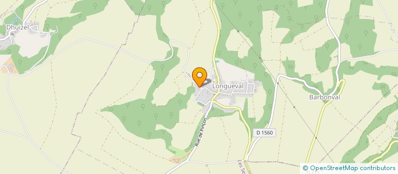 localisation de l'entreprise MADAME AUDREY GUILLERMIN  LES SEPTVALLONS