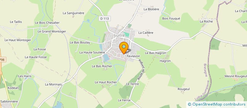 localisation de l'entreprise MADAME AUDREY HANY  LUITRE-DOMPIERRE