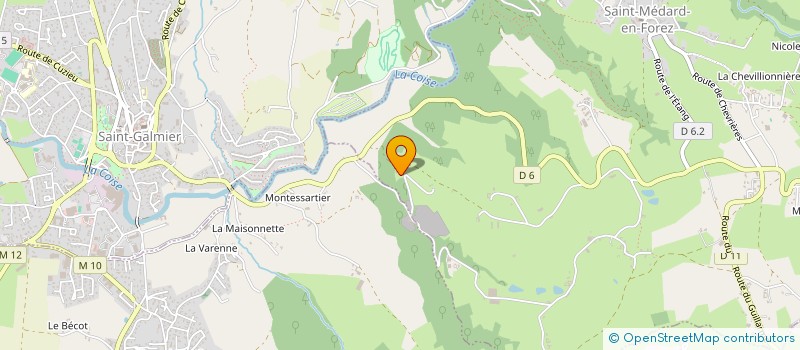 localisation de l'entreprise MADAME AUDREY HARDY  SAINT-MEDARD-EN-FOREZ