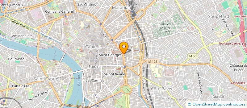 localisation de l'entreprise MADAME AUDREY HARTER à TOULOUSE