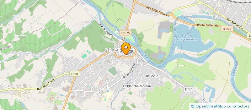 localisation de l'entreprise MADAME AUDREY HASCOET à SAINT-AIGNAN