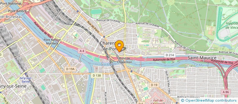 localisation de l'entreprise MADAME AUDREY HATTENBERGER  CHARENTON-LE-PONT