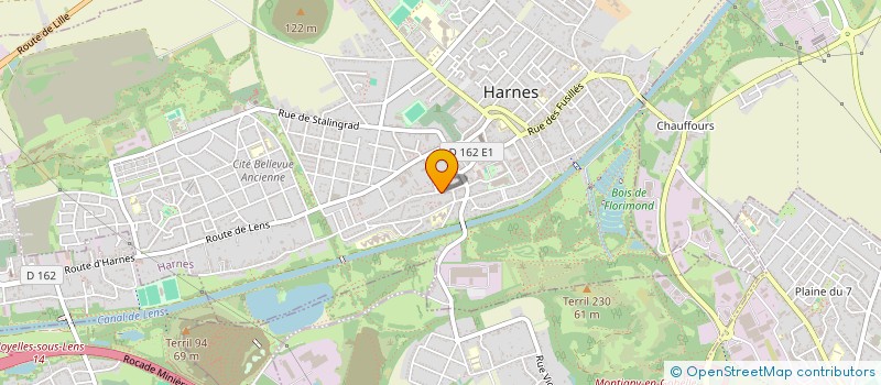 localisation de l'entreprise MADAME AUDREY HAUSPIE  HARNES