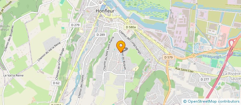 localisation de l'entreprise MADAME AUDREY HAUTECOUVERTURE  HONFLEUR