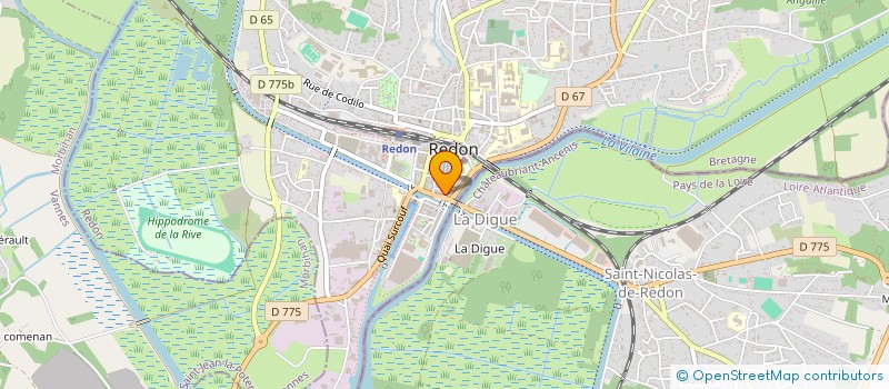 localisation de l'entreprise MADAME AUDREY HEMERY  SAINTE-MARIE