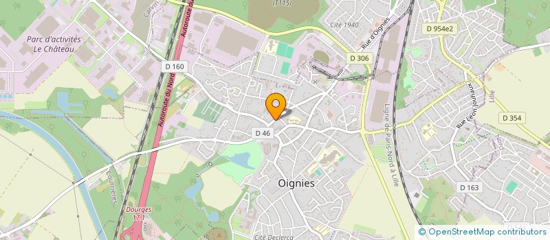 localisation de l'entreprise MADAME AUDREY HERBAUX  OIGNIES