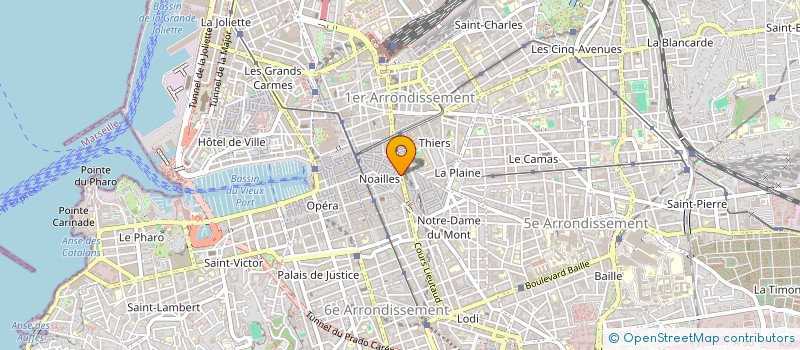 localisation de l'entreprise MADAME AUDREY HERLIN à MARSEILLE