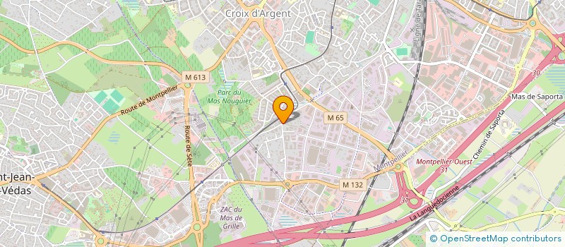 localisation de l'entreprise MADAME AUDREY HERPIN à MONTPELLIER