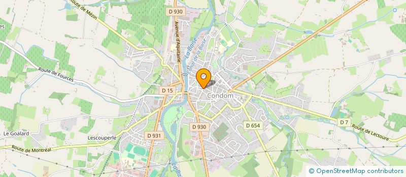 localisation de l'entreprise MADAME AUDREY HERVE  QUIMPERLE