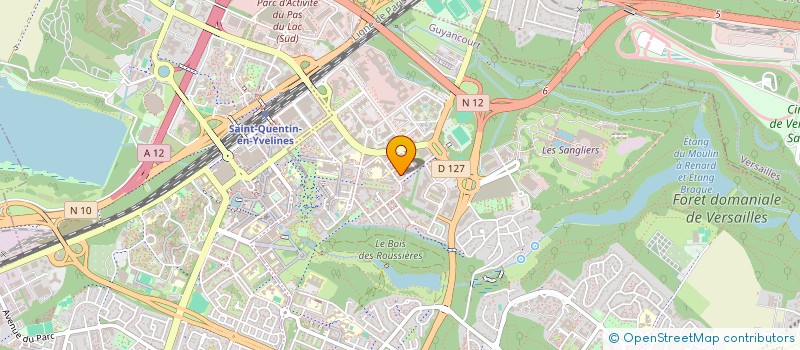 localisation de l'entreprise MADAME AUDREY HICKTON  GUYANCOURT