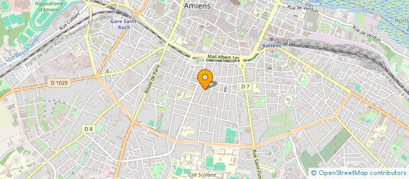 localisation de l'entreprise MADAME AUDREY HORDE à AMIENS