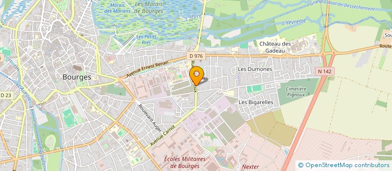 localisation de l'entreprise MADAME AUDREY HUBERTY  BOURGES