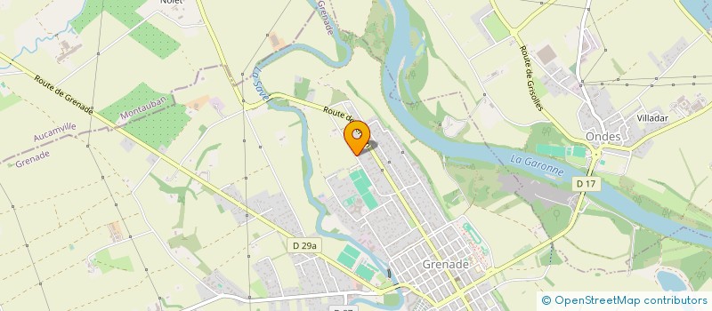 localisation de l'entreprise MADAME AUDREY HUMBERT  GRENADE