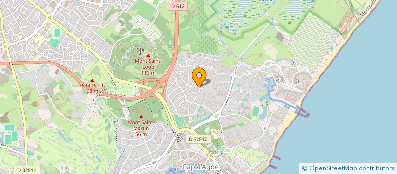 localisation de l'entreprise MADAME AUDREY HUSTACHE  AGDE