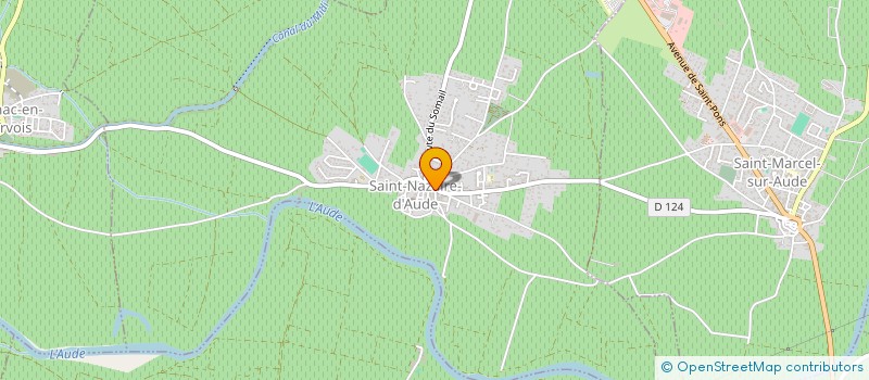 localisation de l'entreprise MADAME AUDREY IBANEZ  SAINT-NAZAIRE-D'AUDE