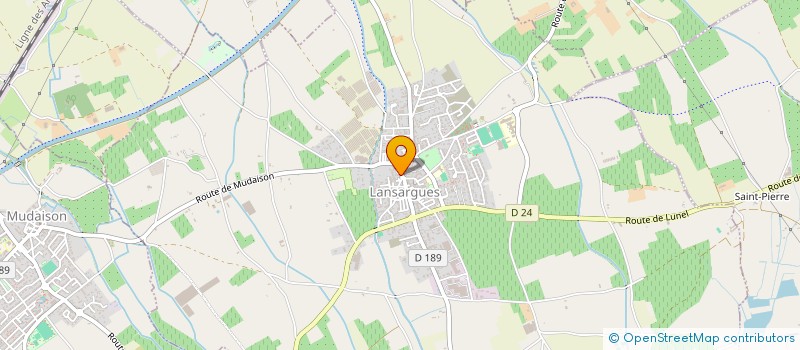 localisation de l'entreprise MADAME AUDREY ISNARD à LANSARGUES