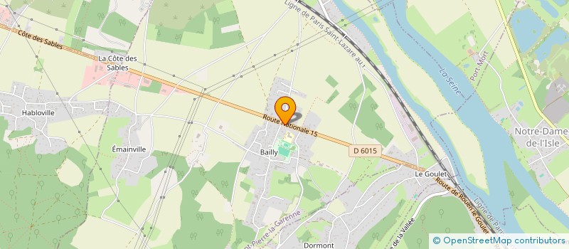 localisation de l'entreprise MADAME AUDREY JARDIN  LE VAL D'HAZEY