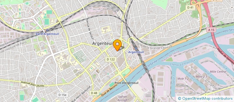 localisation de l'entreprise MADAME AUDREY JEAN-MARIE  ARGENTEUIL