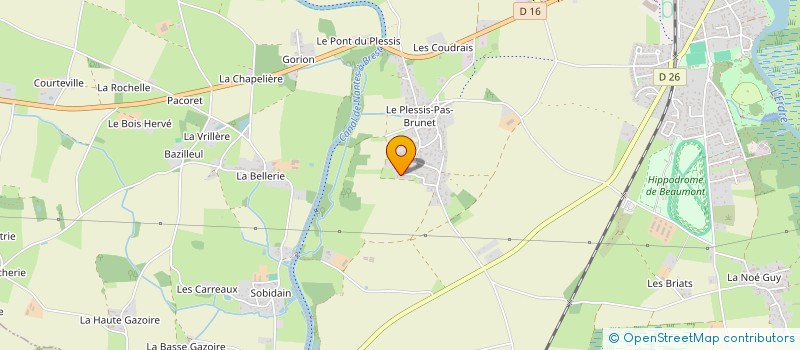 localisation de l'entreprise MADAME AUDREY JEAUFFRE à NORT-SUR-ERDRE