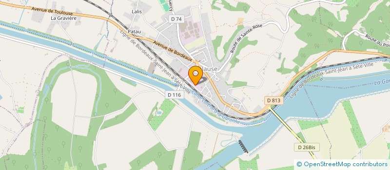 localisation de l'entreprise MADAME AUDREY JENNI  MALAUSE