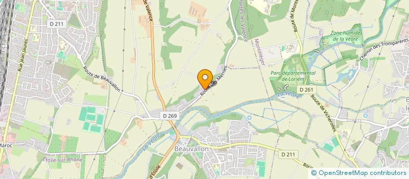 localisation de l'entreprise MADAME AUDREY JOIN  PORTES-LES-VALENCE