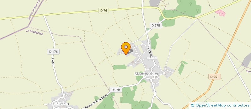 localisation de l'entreprise MADAME AUDREY JOLY  MONTPOTHIER