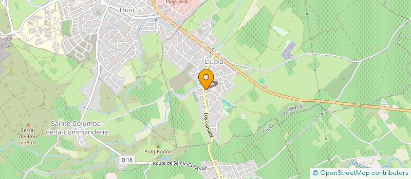 localisation de l'entreprise MADAME AUDREY JOMARD  LLUPIA