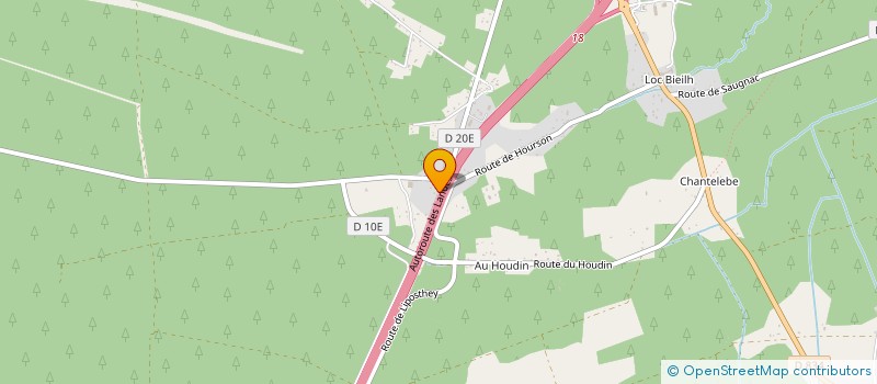 localisation de l'entreprise MADAME AUDREY JOUANNE  SAUGNAC-ET-MURET