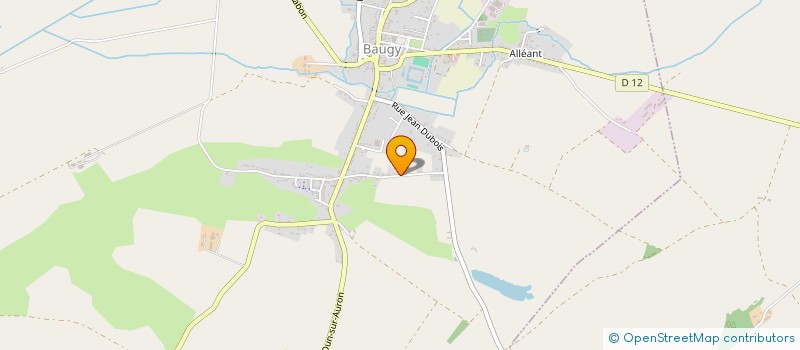 localisation de l'entreprise MADAME AUDREY JOUANNEL  BAUGY