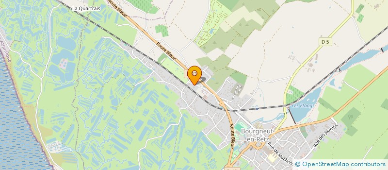 localisation de l'entreprise MADAME AUDREY JOUBERT  VILLENEUVE-EN-RETZ