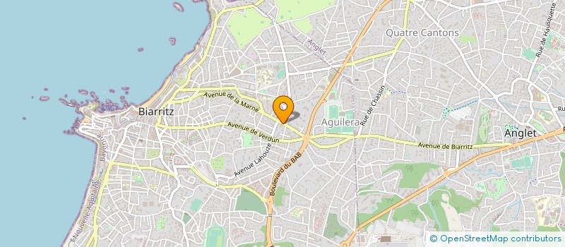 localisation de l'entreprise MADAME AUDREY JOUBIER à BIARRITZ