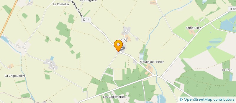 localisation de l'entreprise MADAME AUDREY JOURDAN à AZAY-LE-FERRON