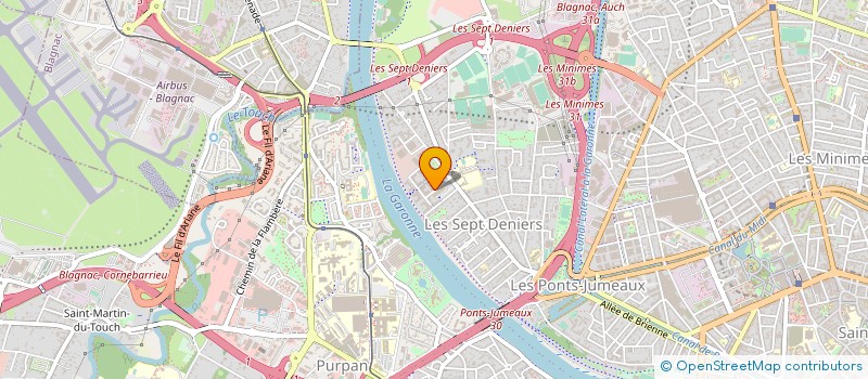 localisation de l'entreprise MADAME AUDREY JUILLET à TOULOUSE