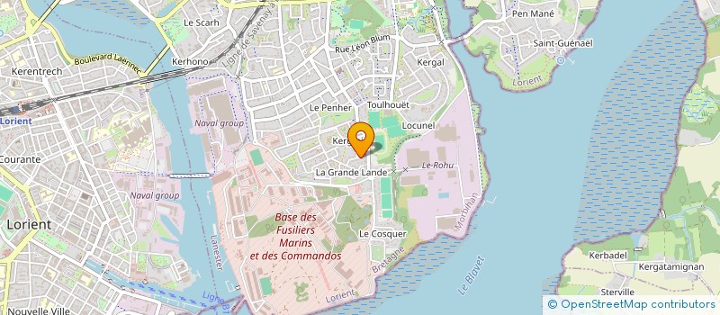 localisation de l'entreprise MADAME AUDREY JULIEN  LANESTER