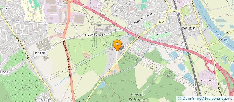 localisation de l'entreprise MADAME AUDREY JUNGMANN  THIONVILLE