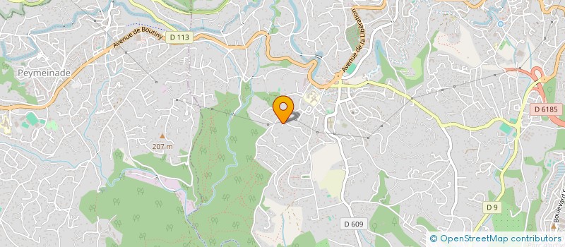 localisation de l'entreprise MADAME AUDREY KACZMAREK  GRASSE