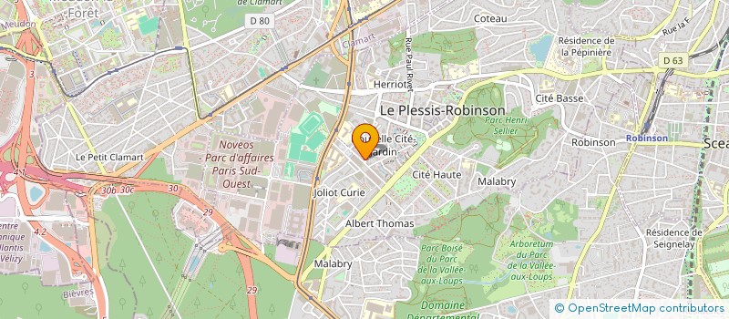 localisation de l'entreprise MADAME AUDREY KAHAN à LE PLESSIS-ROBINSON