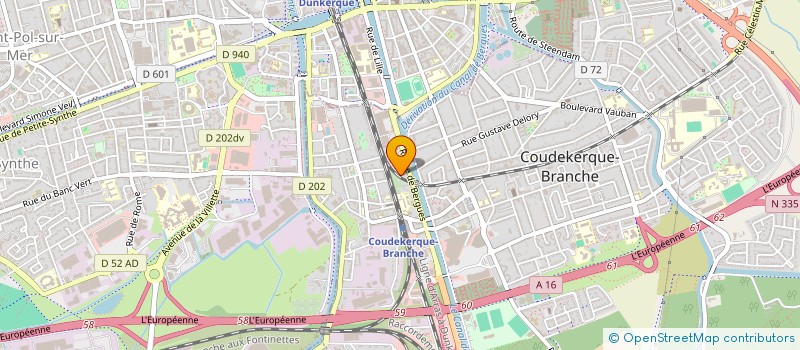 localisation de l'entreprise MADAME AUDREY KATIA THERESE MARLE  COUDEKERQUE-BRANCHE