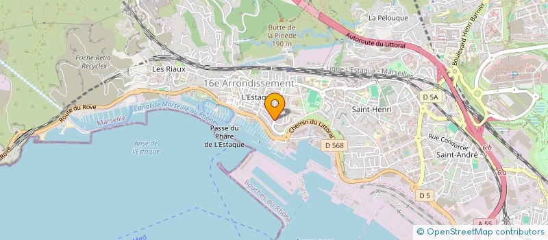 localisation de l'entreprise MADAME AUDREY KEKE SERY à MARSEILLE