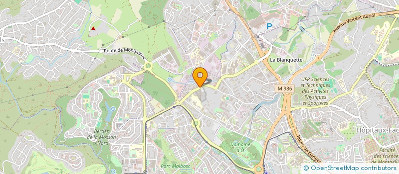 localisation de l'entreprise MADAME AUDREY KERDELHUE à MONTPELLIER