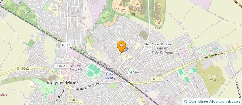 localisation de l'entreprise MADAME AUDREY KERRAR  GRENAY